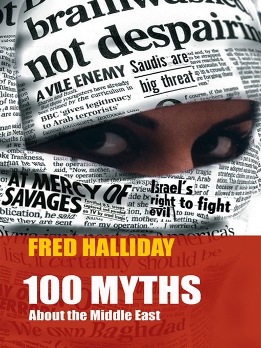 Title details for 100 myths about the Middle East by Fred Halliday - Available